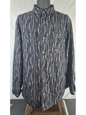 Duluth Trading Original Fire Hose Bark Camo Shirt Jacket